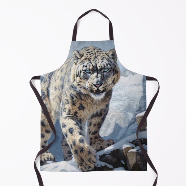 Item preview, Wild Snow Leopard designed and sold by Elisabeth Lucas.
