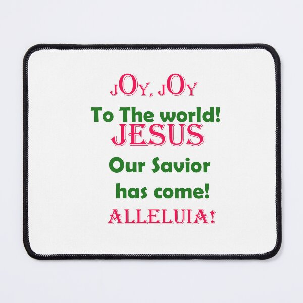 Item preview, Joy, Joy to the World, Jesus, Our Savior has come designed and sold by muronicole.