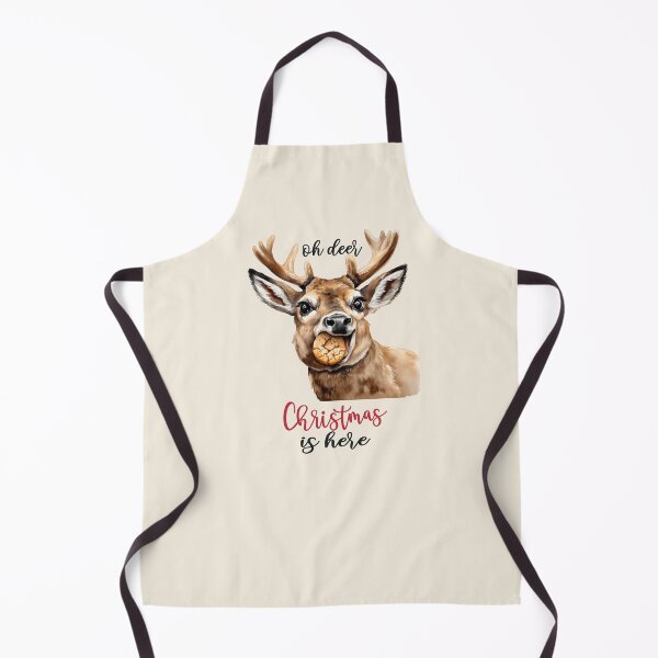 Item preview, Oh Deer Christmas is here (buck) designed and sold by Lisa Weber.