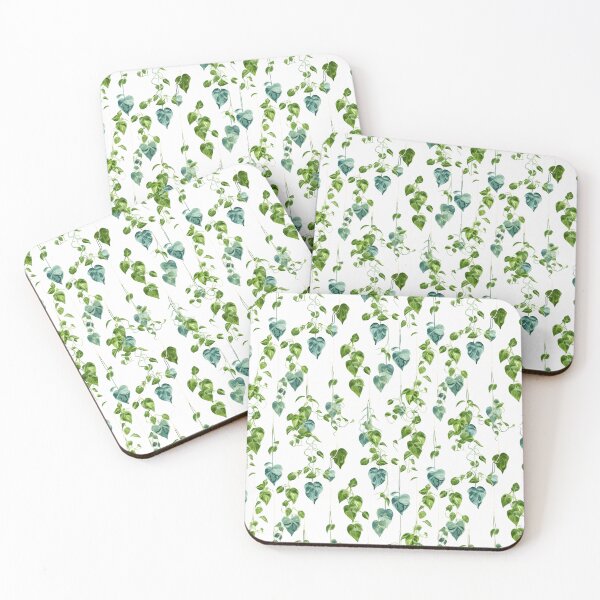 Item preview, hanging pothos plant pattern designed and sold by darkartsflowers.
