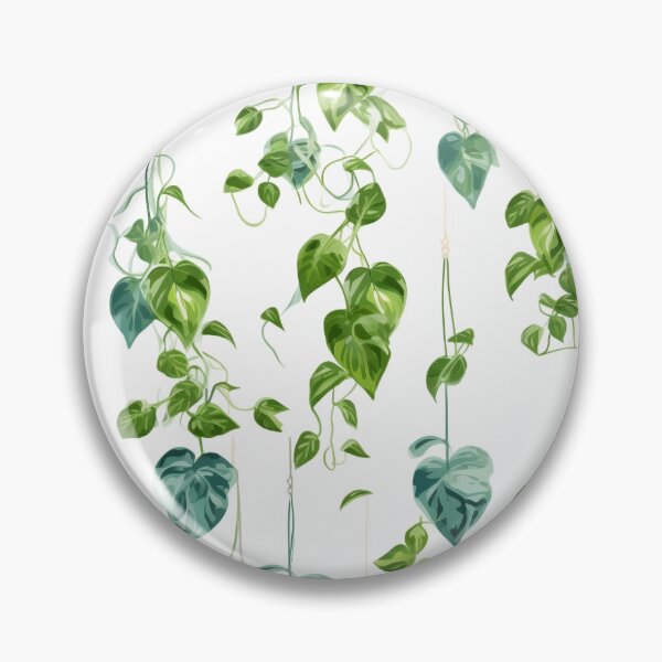Item preview, hanging pothos plant pattern designed and sold by darkartsflowers.
