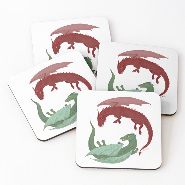 Item preview, Dragons in Flight designed and sold by TalesOfMythAndMagic.