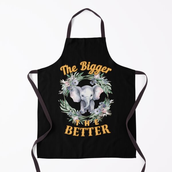 Item preview, The Bigger, The Better. elephant lover designed and sold by ElephantVibes.