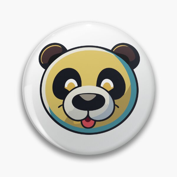 Item preview, cute panda face designed and sold by nujumsoft.