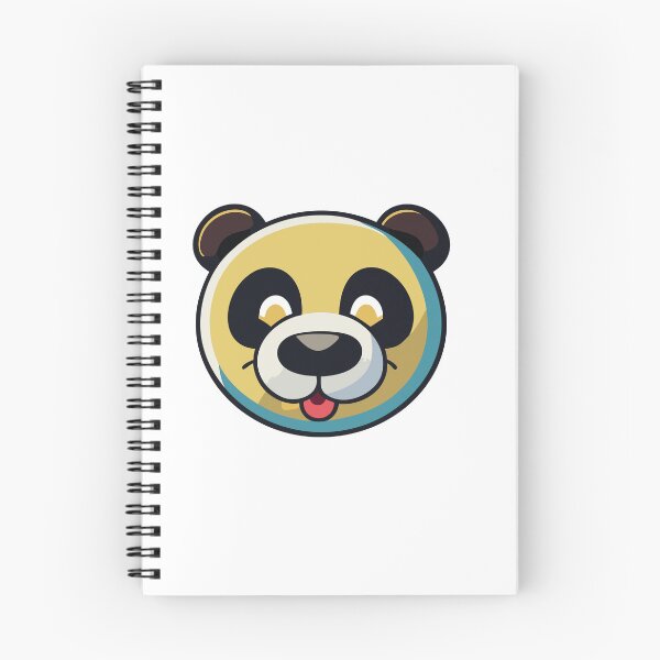 Item preview, cute panda face designed and sold by nujumsoft.