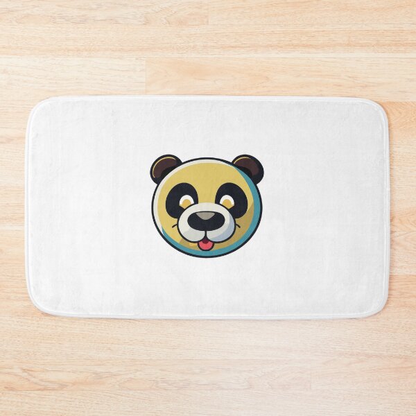 Item preview, cute panda face designed and sold by nujumsoft.