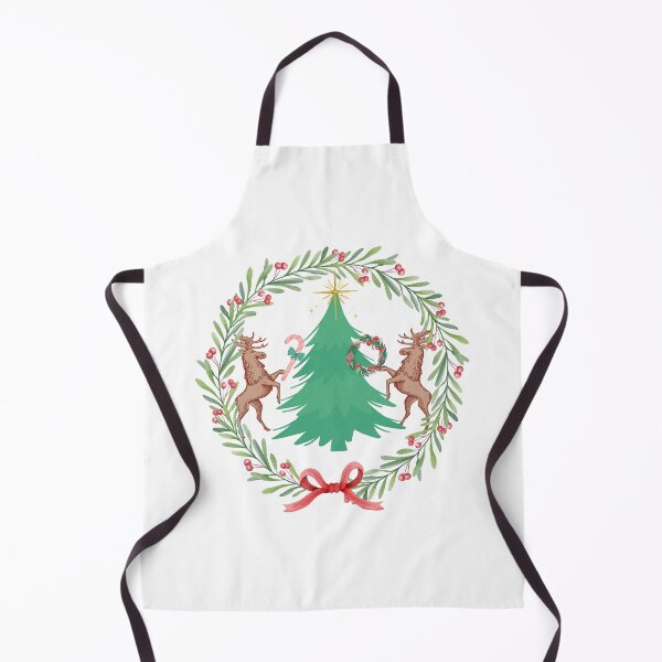 Item preview, Vintage Moose Christmas designed and sold by VintageArtByIda.