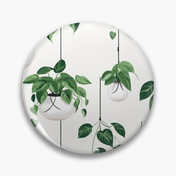 Item preview, hanging pothos plant pattern #3 designed and sold by darkartsflowers.