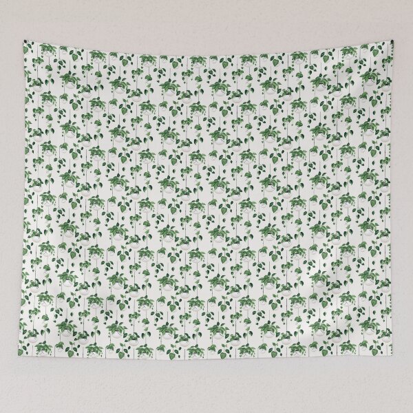 Item preview, hanging pothos plant pattern #3 designed and sold by darkartsflowers.
