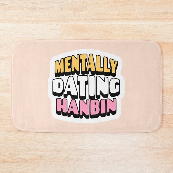 Item preview, Zero base one zb1 mentally dating sung hanbin shanbin typography | Morcaworks designed and sold by Morcawork.