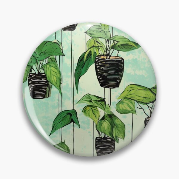 Item preview, hanging pothos plant pattern #4 designed and sold by darkartsflowers.
