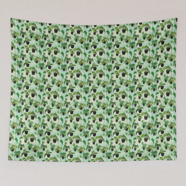 Item preview, hanging pothos plant pattern #4 designed and sold by darkartsflowers.