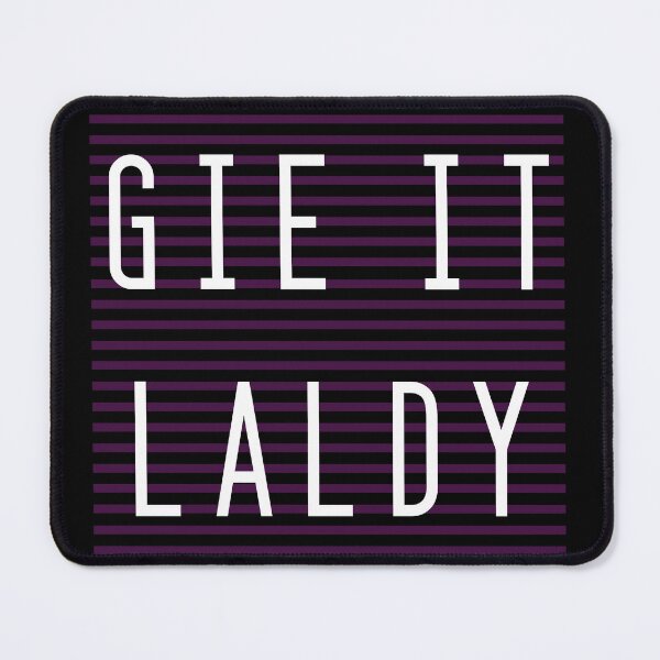 Item preview, Gie it laldy scottish retro Stripped designed and sold by UniqueDesignHub.