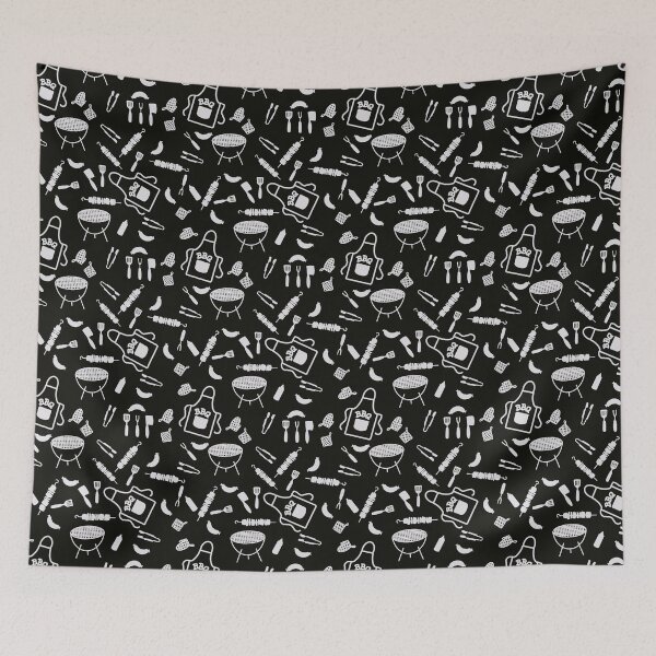 Item preview, Grill pattern black and white designed and sold by Ninaeva.