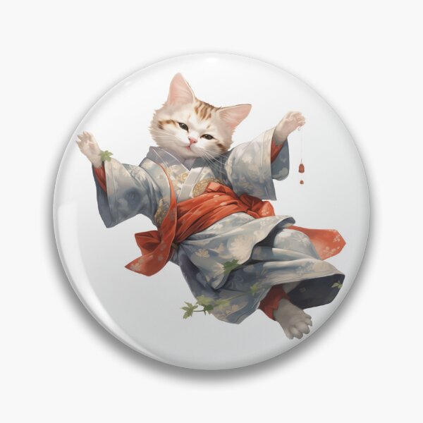 Item preview, Happy Floating Cat designed and sold by KitsuneYin.