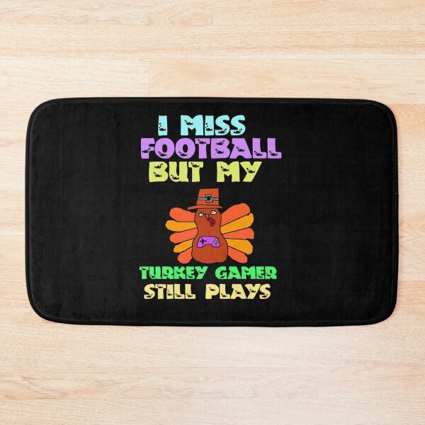 Item preview, Miss football turkey gamer designed and sold by Storiesforyou.