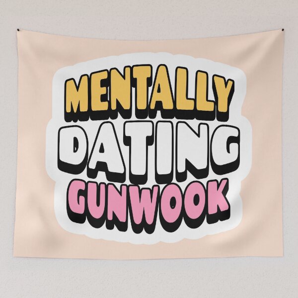 Item preview, Zero base one zb1 mentally dating gunwook typography zerose kpop | Morcaworks designed and sold by Morcawork.