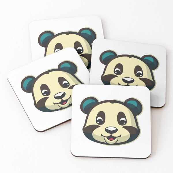 Item preview, baby panda cute face designed and sold by nujumsoft.
