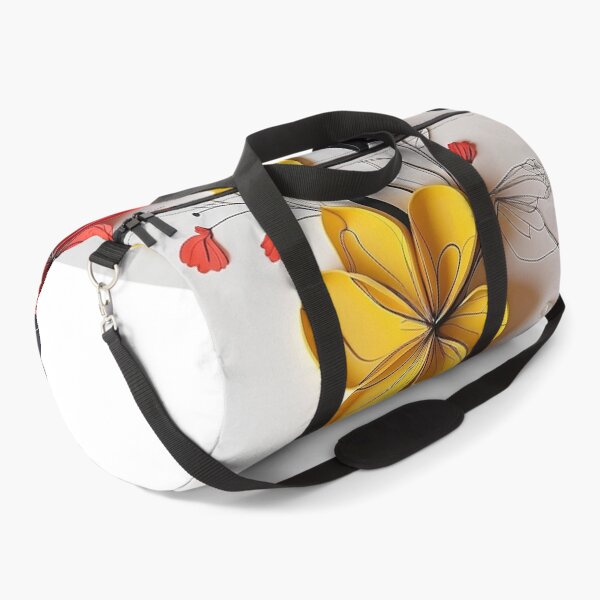 Item preview, Vibrant Petals: Red, Yellow, and Black Floral Symphony designed and sold by ReplyGirl.