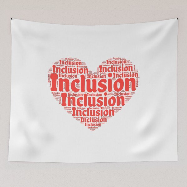 Item preview, Inclusion Valentine's day, Inclusion , diversity, respect, disability community designed and sold by InspireGlow.