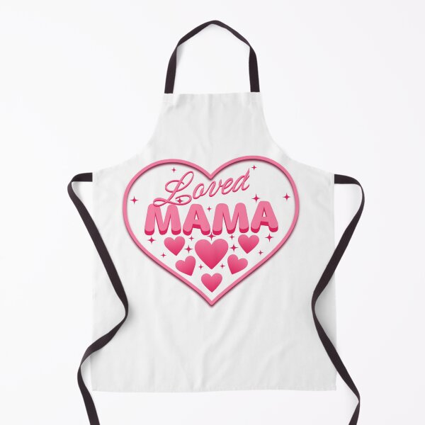 Item preview, Loved Mama Valentine's Day Pink Hearts designed and sold by JimNEmDesigns.