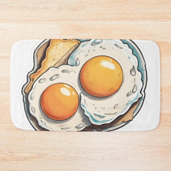 Item preview, cute fried egg designed and sold by LaongfongDesign.