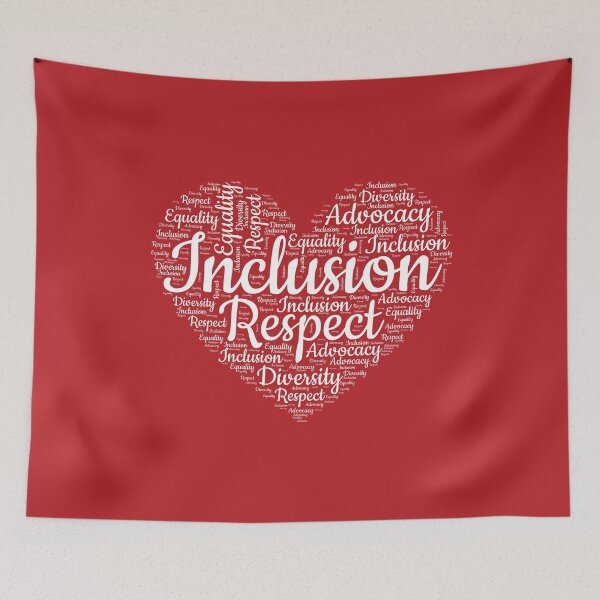 Item preview, Inclusion Valentine's day, Inclusion , diversity, respect, disability community designed and sold by InspireGlow.