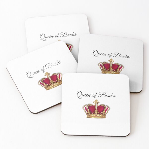 Item preview, Queen of Books designed and sold by FromAvaWithLove.