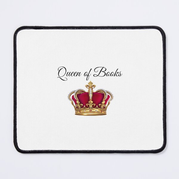 Item preview, Queen of Books designed and sold by FromAvaWithLove.