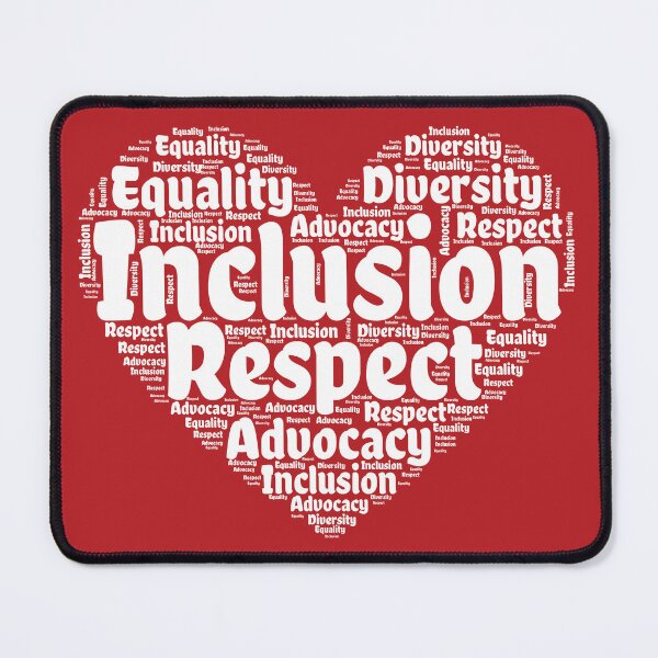 Item preview, Inclusion Valentine's day, Inclusion , diversity, respect, disability community designed and sold by InspireGlow.