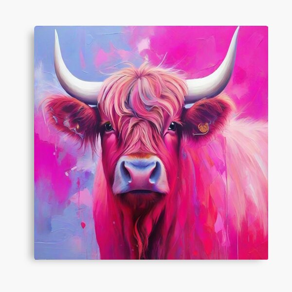 Highland Cow Art - Angus McCoo Canvas