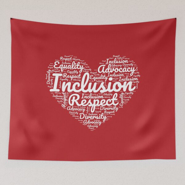 Item preview, Inclusion Valentine's day, Inclusion , diversity, respect, disability community designed and sold by InspireGlow.