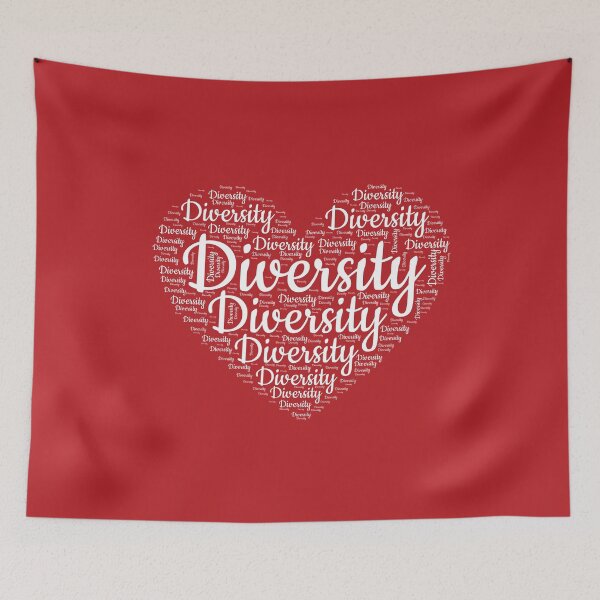 Item preview, Diversity Valentine's day, Inclusion , diversity, respect, disability community designed and sold by InspireGlow.