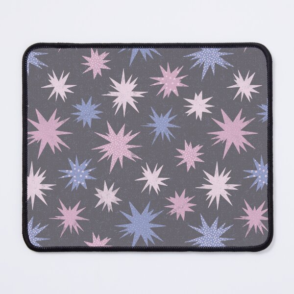 Item preview, Celestial Pink and Blue Grey Night Stars designed and sold by Midnight Coffee.