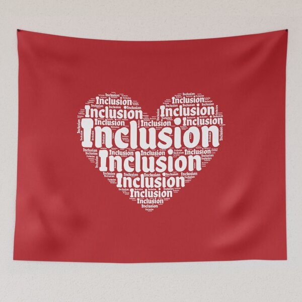 Item preview, Inclusion Valentine's day, Inclusion , diversity, respect, disability community designed and sold by InspireGlow.