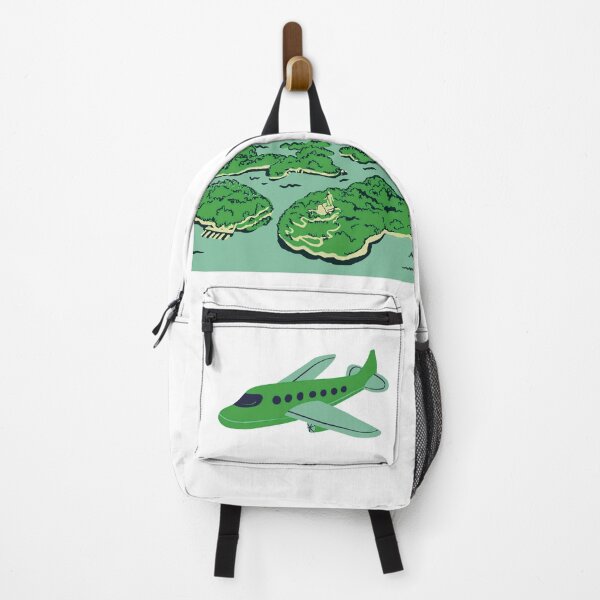 Item preview, Airplane flying over island designed and sold by Thedigital91.