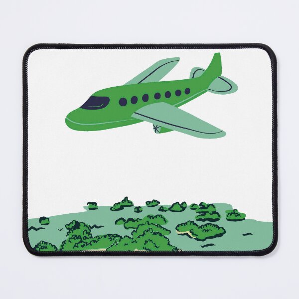 Item preview, Airplane flying over island designed and sold by Thedigital91.