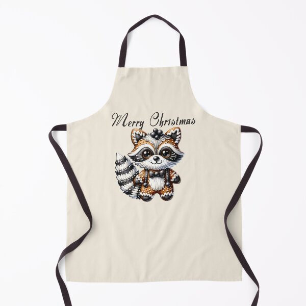 Item preview, Merry Christmas (raccoon) designed and sold by Lisa Weber.