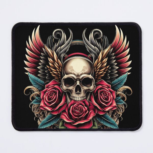 Item preview, Roses, Skull and Wings designed and sold by Mark Cannon.