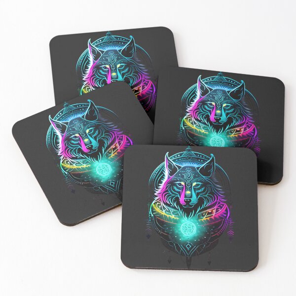Item preview, Glowing Moon Power Wolf designed and sold by Chubuter.