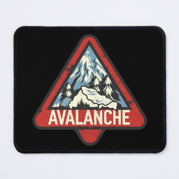Item preview,  Avalanche Warning Sign designed and sold by FlexYourMind.