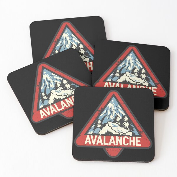 Item preview,  Avalanche Warning Sign designed and sold by FlexYourMind.