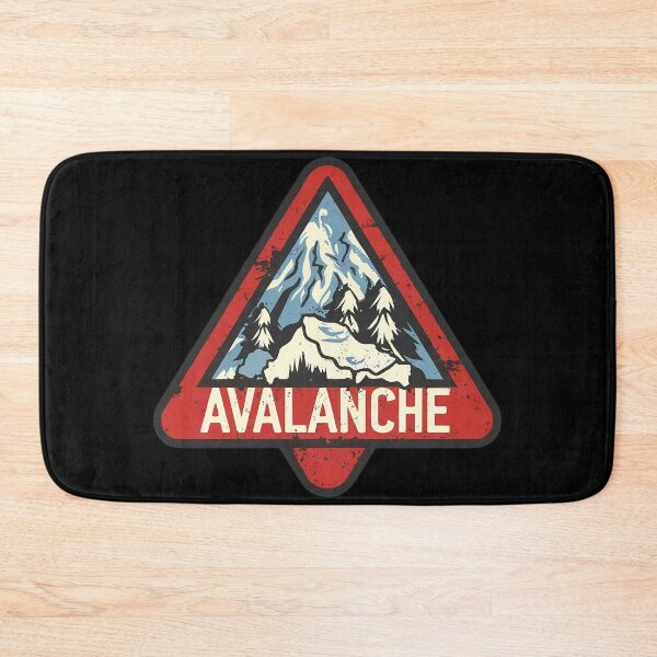 Item preview,  Avalanche Warning Sign designed and sold by FlexYourMind.