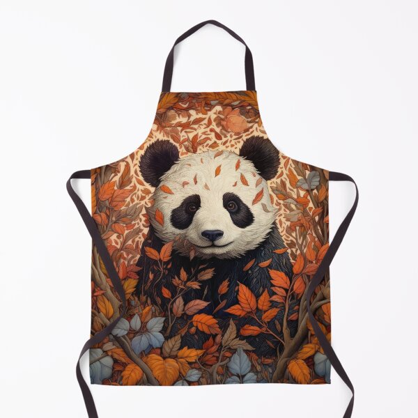 Item preview, cute panda bear in retro vintage style designed and sold by WallyPink.