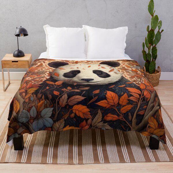 Item preview, cute panda bear in retro vintage style designed and sold by WallyPink.
