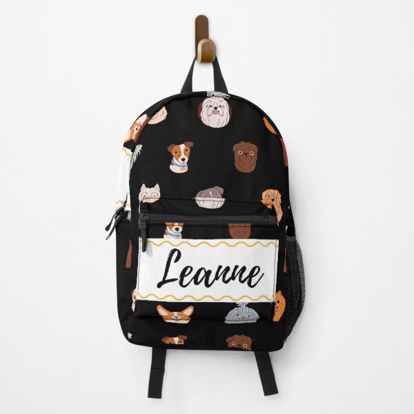 Item preview, Leanne Dog Apron. Name custom adults cooking apron designed and sold by Wenellen.