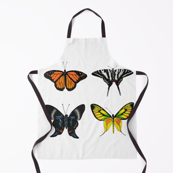 Item preview, Four Butterfly Species Illustration designed and sold by ArtAndBliss.