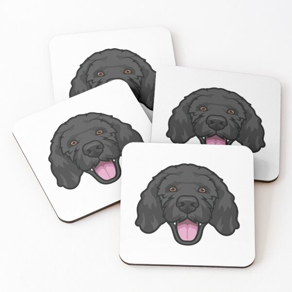Item preview, Black Standard Poodle designed and sold by paigemcgowan.