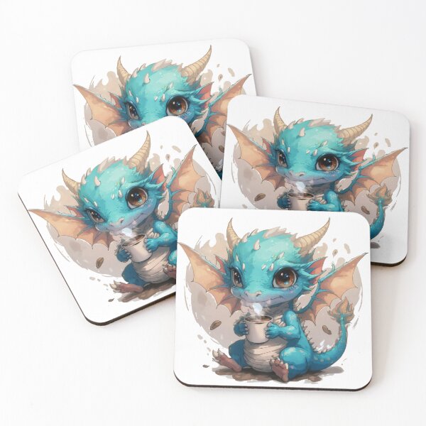 Item preview, Baby Dragon & Coffee 2 designed and sold by Vestax159.