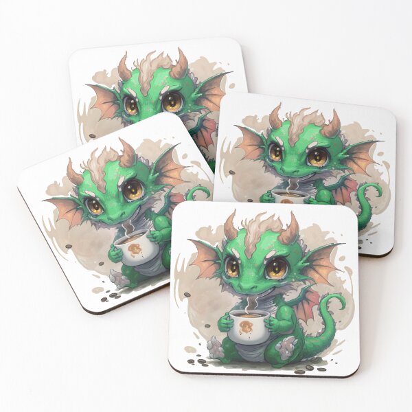 Item preview, Baby Dragon & Coffee 4 designed and sold by Vestax159.